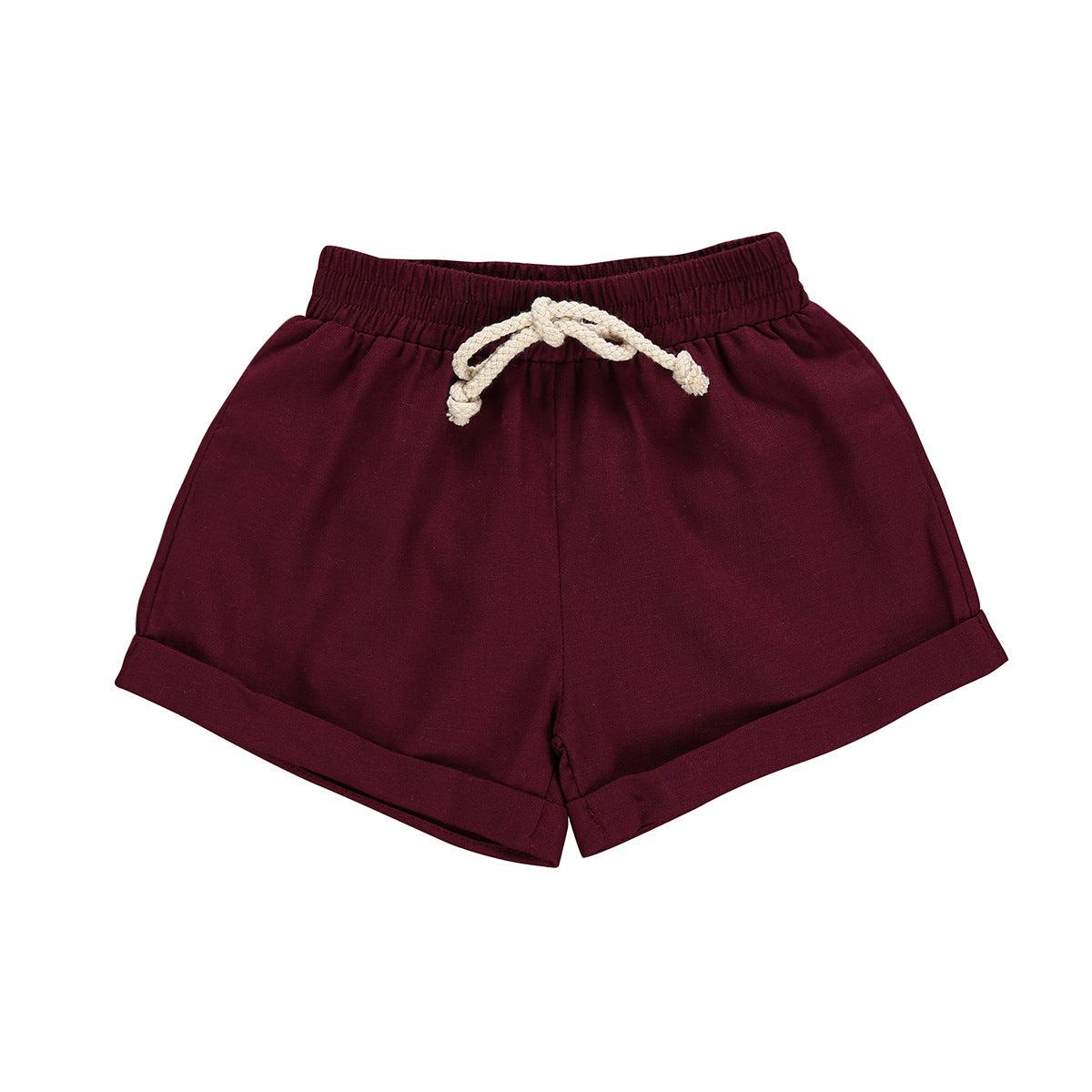 Solid Color Baby Shorts Solid Color Baby Shorts